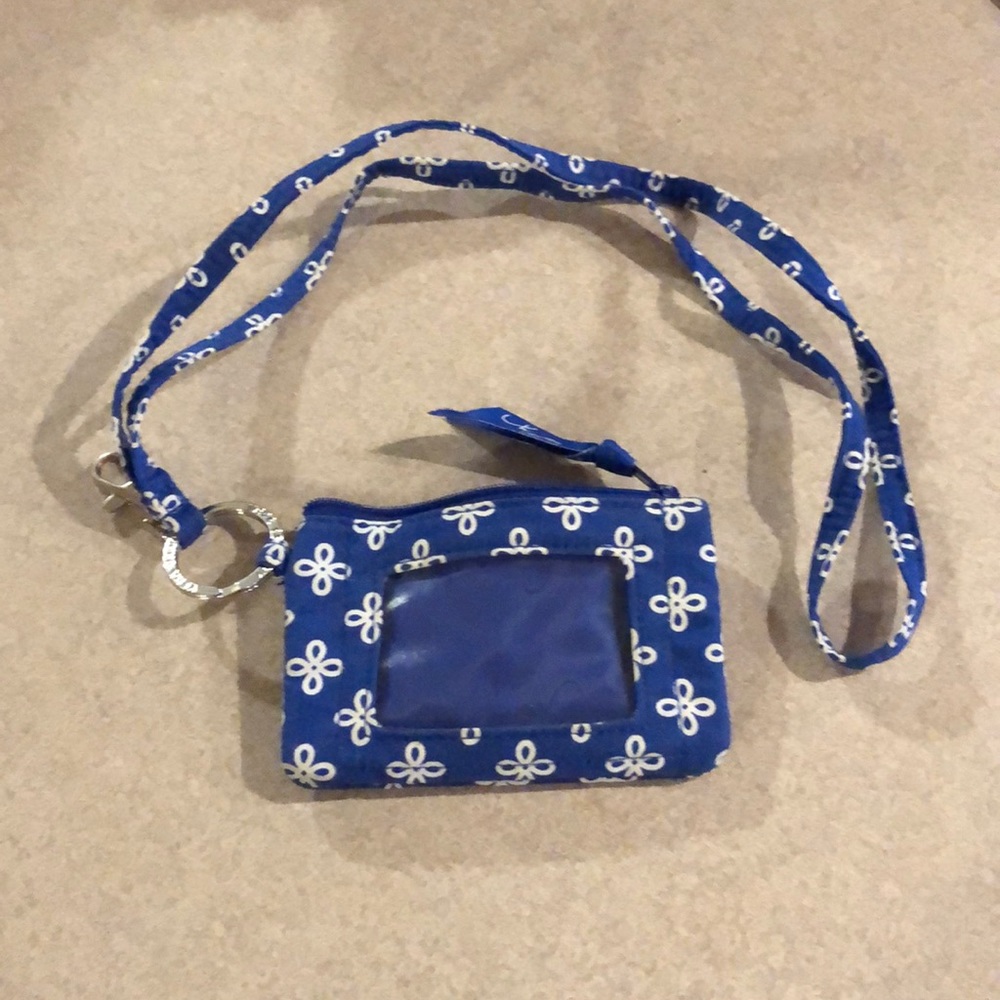 Vera Bradley Duke lanyard wallet